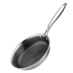 PATELNIA STALOWA 22cm Z POWŁOKĄ PLASTER MIODU E-7546 146969750 - Főzőedény & Sütőedény