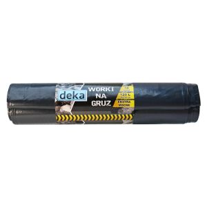 EXTRA ERŐS TÖRMELÉKZSÁK FEKETE 70*100CM 120L A10 - D-300-0100 146970166 - Szemeteszsák