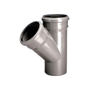 T-Idom kőris PVC 50*50/45ST WAVI-000576 - W/3060421204 146970820 - WC bekötő elem