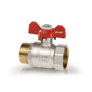 Nikkelezett ORO golyóscsap alumínium tömszelencével (MAl) (N-W változat) 3/4 hüvelyk 146971120 - Golyóscsap