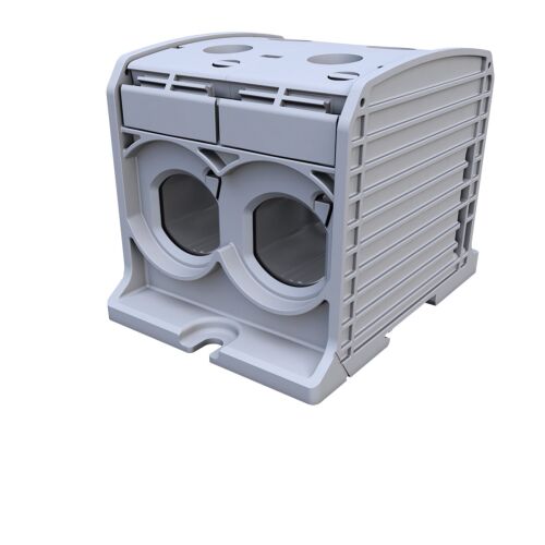 SIMBLOCK STB 300-2 menetes sínes csatlakozó - Al/Cu, 87920, szürke 146971661