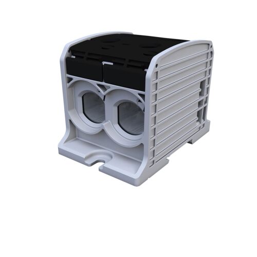 Menetes sín csatlakozó STB 185-2 Al/Cu 87820 SIMBLOCK, fekete 146971898