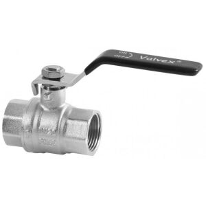 Nikkelezett golyóscsap acélkaros fojtószeleppel (DSt) (N-N változat) TRYTON 2 hüvelyk 146972004 - Golyóscsap