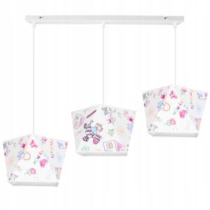 FÜGGŐ MENNYEZETI LÁMPA CSILLÁR GYERMEK LÁMPAERNYŐ