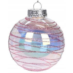 Karácsonyfa gömbdísz, fényes, törésálló, 9,5x8 cm, 1 db. 146972122 - Szezonális dekoráció