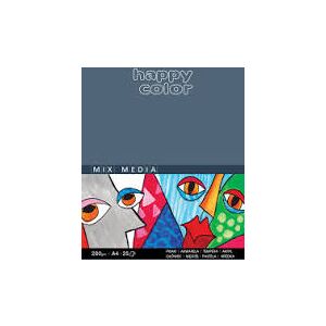 A4/25K VEGYES MÉDIA AR 200G HAPPY COLOR 7828 A'5 146972243 - Rajzeszköz