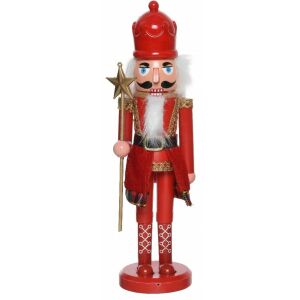 Diótörő figura, piros, 28 cm 146972704 - Karácsony