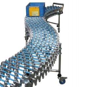 FlexRoller Pro 60 | Pantográf görgős szállítószalag 2,1 m | Szélesség 60 cm | Moduláris, rugalmas, kihúzható | Raktárba, termelésbe, logisztikába 146972983 - Építkezés & Felújítás