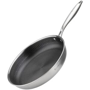 PATELNIA STALOWA 30cm Z POWŁOKĄ PLASTER MIODU E-7550 146973134 - Főzőedény & Sütőedény