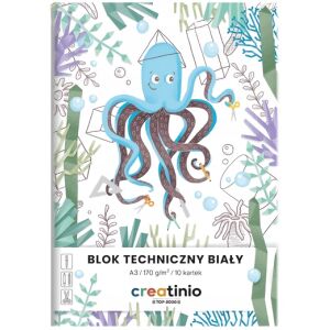 TECHNIKAI BLOKK A3/10 FEHÉR CREATINIO A'10 40017668 146973937 - Rajzeszköz