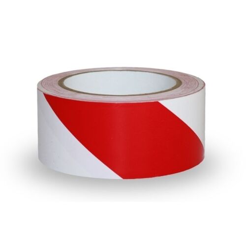 FIGYELMEZTETŐ SZALAG FEHÉR-PIROS 75MM*200M - D-300-0080 146974616