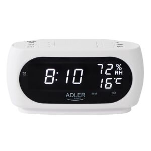 Adler LED clock with thermometer | AD 1186 146975751 - Ébresztőóra