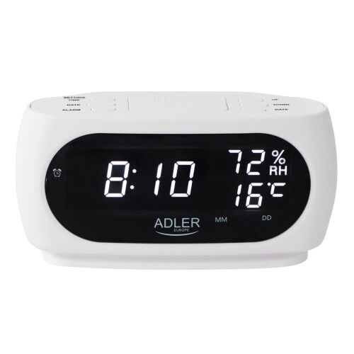 Adler LED clock with thermometer | AD 1186 146975751
