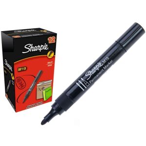 Sharpie tartós filctollal, M15, fekete, OK (12) 2117