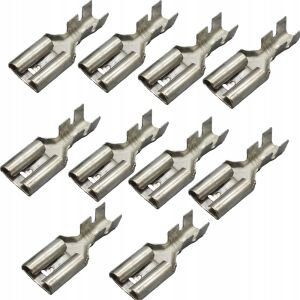 Szigetelt anya csatlakozó 6,3 mm 10 db. 146976791 - Csatlakozó