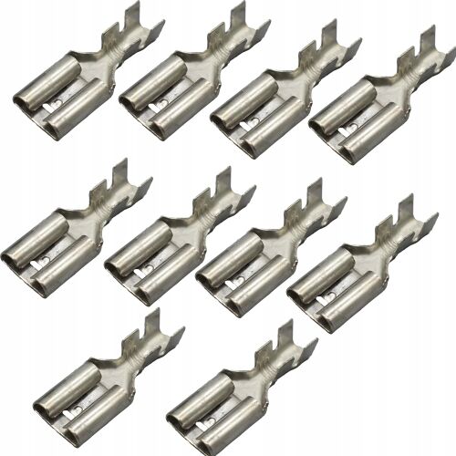 Szigetelt anya csatlakozó 6,3 mm 10 db. 146976791