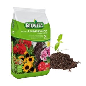 Univerzális kerti föld 5,5-6,5 pH virágokhoz 5l