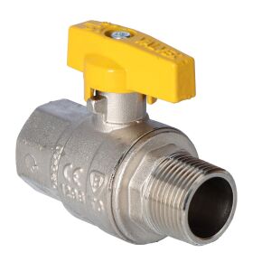 Nikkelezett gázgömbcsap alumínium pillangóval (MAI) (N-W változat) ORION 3/4 hüvelykes 146976992 - Golyóscsap