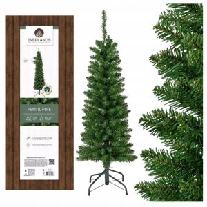 Choinka sztuczna sosna mała wąska na stojaku 150cm 146979631 - Karácsony