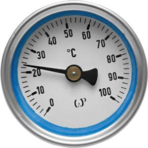 Számlapos hőmérő 100 °C kék 146979767 - Szobahőmérő