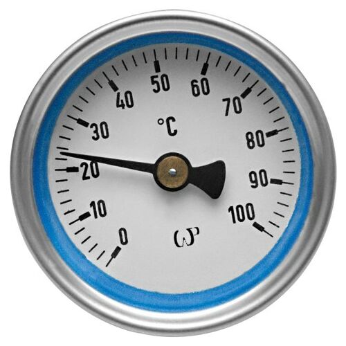 Számlapos hőmérő 100 °C kék 146979767