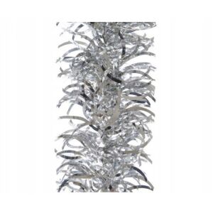 Girlanda łańcuch choinkowy srebrny świąteczny 10x270cm 146980177 - Szezonális dekoráció