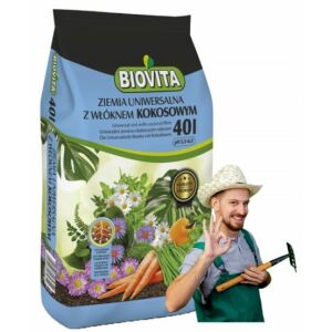 Univerzális talaj kókuszrosttal 40L Természetes aljzat