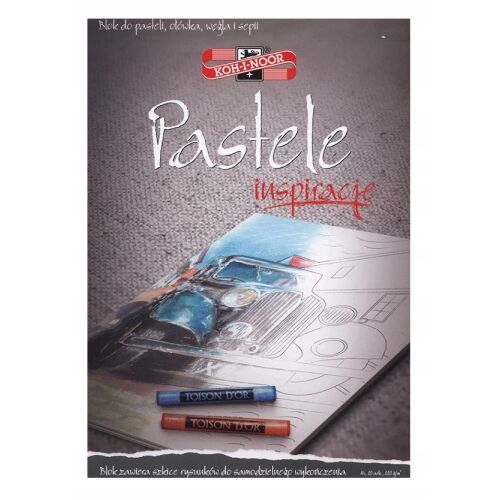 INSPIRÁCIÓS BLOKK - PASZTEL A4, 20 LAP 220 G 1229