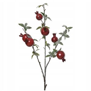 Gałązka dekoracyjna świąteczna piankowa czerwona duża 90cm 1szt 146982314 - Karácsony