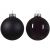 db-os fekete üveg karácsonyfadísz szett, 6 cm 146982722
