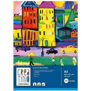 FESTŐBLOKK A3/20K CREATINIO A'10 7635 146983295 - Rajzeszköz