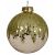 Arany üveg karácsonyfa gömbdísz 8cm 1 db. 146983366