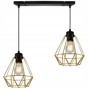 MODERN ELEGÁNS FÜGGŐLÁMPA FÉM LÁMPABÚRÁVAL 146984812 - Lámpa & Világítás