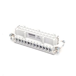 Alsó betét fém burkolathoz, 24 tűs vagy 48 tűs (1-24 tűk), 16 A T0-EB024CP00 146986285 - Sorkapocs