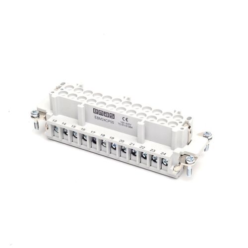 Alsó betét fém burkolathoz, 24 tűs vagy 48 tűs (1-24 tűk), 16 A T0-EB024CP00 146986285