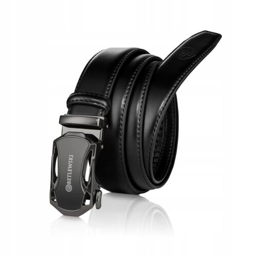 C30-CA FEKETE 135 ELITE Férfi Bőr Öv 146986698