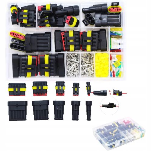 Hermetikus elektromos csatlakozók készlete 240 db. 146988329