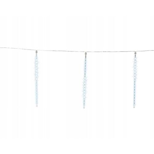Kültéri karácsonyi füzér jégcsapokkal IP44 2 m 146988594