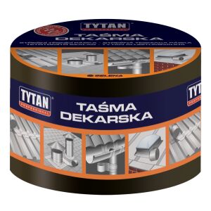 TETŐFEDŐ TÖMÍTŐSZALAG 10CM*10MB ANTRACIT / SÖTÉTBARNA - TAS DEK 10 4 146988914 - Tömítőszalag