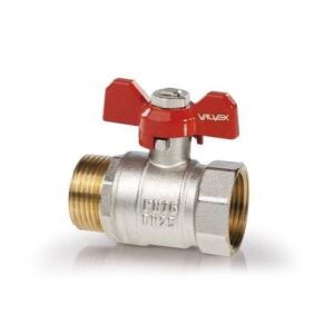 Nikkelezett ORO golyóscsap alumínium tömszelencével (MAl) (N-W változat) 1/2 hüvelyk 146988932 - Golyóscsap