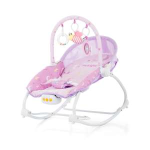 Chipolino Fiesta rezgő-zenélő Pihenőszék #rózsaszín 2018