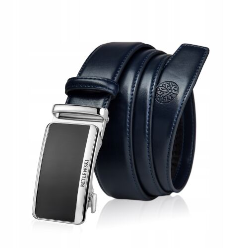 C35-BL NAVY 120 ELITE férfi bőröv 146989677