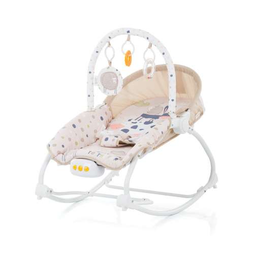 Chipolino Fiesta rezgő-zenélő Pihenőszék - Farm #bézs 2018 31064041