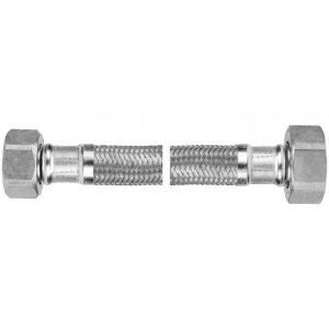 Acél fonott tömlő 80 cm 1/2" anya-aljzat Onnline tömítés