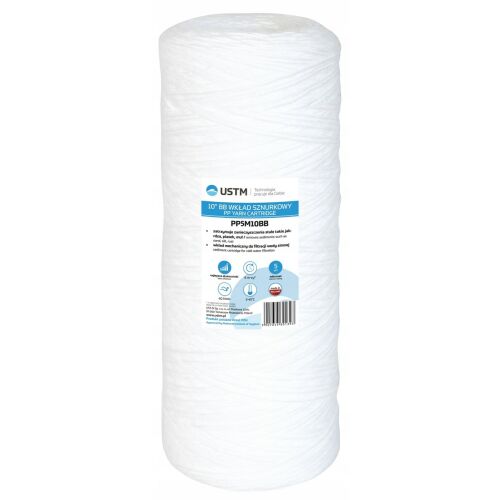 Nagy kék, 5 mikronos 10"-os zsinórbetét