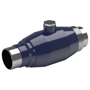 VEXVE melegcsap golyóscsap, DN40 PN40 hegesztéshez, teljes furatú 146990814 - Golyóscsap