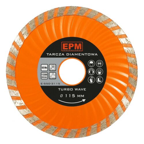 EPM Turbo Wave 115mm gyémánt vágótárcsa - Vágókorong