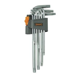 TORX kulcskészlet - 9 PROF kulcs