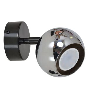 Modern lámpa, fali lámpa, mennyezeti lámpa, BALL spotlámpa, króm