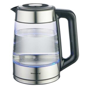 ELEKTROMOS ÜVEG VÍZFORRALÓ 1,7L KLAUSBERG KB-7888 LED RGB 146991431 - Vízforraló, Kenyérpirító, Szendvicssütő és Asztali grillsütő
